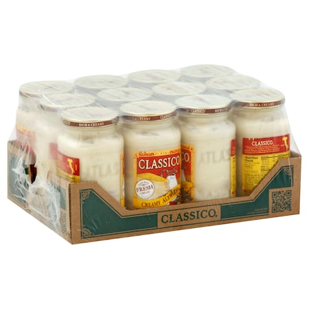 Classico Sauce Classico Alfredo 15 oz., PK12 10041129077631